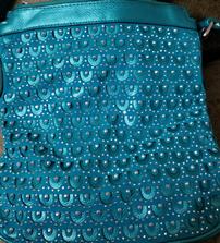 Teal Blue Purse 202//223