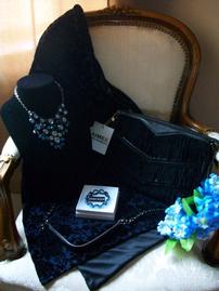 Black with Blue Fashion 202//269