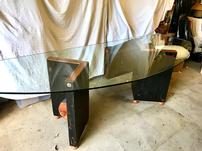 Custom Glass Top Table-Value $1500