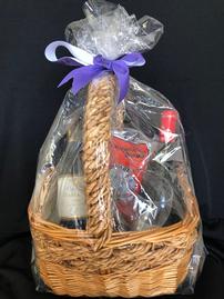 French Red wine sampler basket 202//269