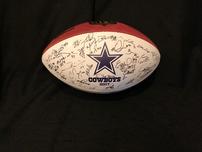 Dallas Cowboys laser engraved football 202//152