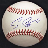 Craig Biggio Signed Baseball in Glass Display Case 202//203