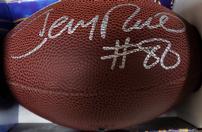 Jerry Rice Signed Mini Football 202//132