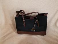 Two Tone Faux Leather Purse 202//151