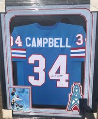 Earl Campbell Houston Oilers Jersey 202//246
