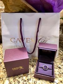 Caves Jewelry 7.35 Carat Amethyst Ring