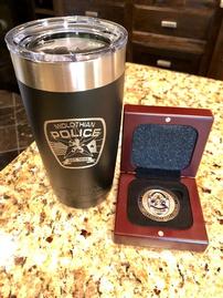 MPD 20oz RTIC Tumbler and Challenge Coin 202//269