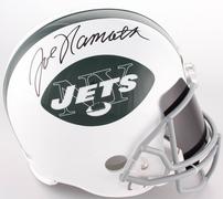 Joe Namath Signed New York Jets Helmet 202//180