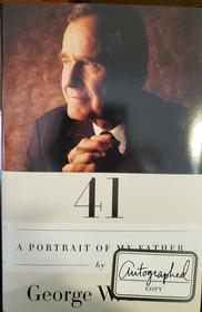Signed George W. Bush-"41-A Portrait of My Father" Book 182//280