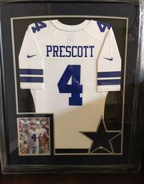 Framed Dak Prescott Jersey 202//259