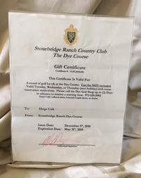 Stonebridge Ranch Golf 202//255