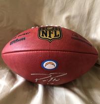 Philip Rivers Autographed Football 202//210
