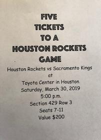 Houston Rockets Basketball Game 202//280