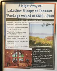 Lake Tenkiller 3 Night Stay 202//251