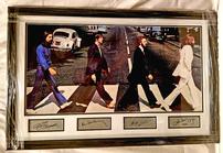 Beatles Autographed Laser Photo 202//139