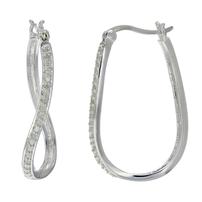 .25 Carat Dimond Loop Earrings 202//202