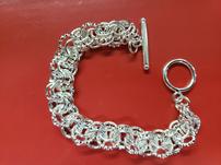 Sterling Silver Interlocking Bracelet 202//151