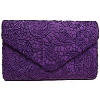 Purple Lace Evening Bag/Clutch 202//202