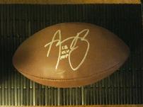 Aaron Rodgers Signed Football 202//151