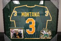 Joe Montana Signed Notre Dame Jersey 202//135