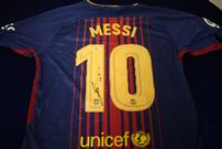 Lionel Messi Signed Barcelona Jersey 202//135