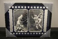 Roger Staubach and Drew Pearson Signed 16x20 With 