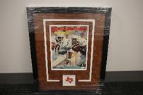 Earl Campbell Signed Vintage UT Sports Illustrated 202//135