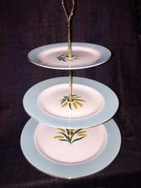 Vintage 3 Tier Plate Stand 202//269