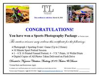 Thomas Lopez Sports Photography Package 202//154