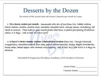 Desserts by the Dozen 202//154