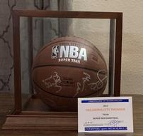 Oklahoma City Thunder Autographed Basketball 202//191