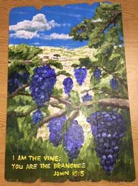 I Am The Vine    Original Artwork by Jeff Burns 202//272