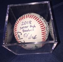 2019 NCA JH Autographed Baseball 202//199