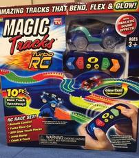 Magic Tracks Turbo RC Glow Track with Race Car 202//230