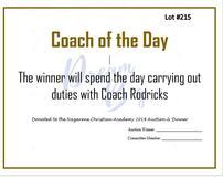 Coach of the Day 202//160