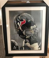 Houston Texans Helmet Framed Photo 202//237