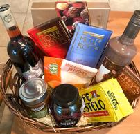 Chocolate and wine basket 202//194