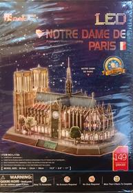 3D Puzzle. Notre Dame de Paris.LED light 193//280