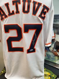 Autographed authentic world series champ Jose Altuve. 202//269