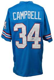 Earl Campbell Autographed Houston Oilers Jersey 189//280