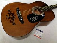 Hank Williams Jr. Autographed Acoustic Guitar 202//151