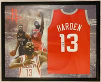 James Harden Autographed Houston Rockets Jersey 202//164