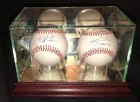 Jeff Bagwell & Craig Biggio Autographed Baseballs 202//147