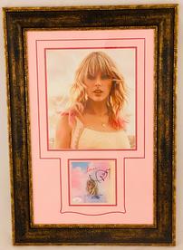 Taylor Swift Autographed LOVER CD Cover 202//276