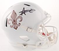 Alvin Kamara Autographed New Orleans Saints Helmet 202//176