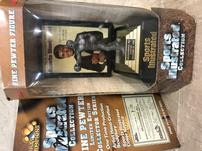 Muhammad Ali Signed Pewter Statue in Original Box 202//151