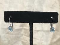 Sterling Silver Sky Blue Topaz Earrings 202//151