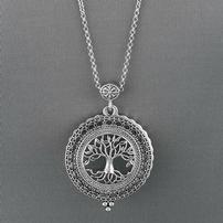 Tree of Life Magnifying Glass Necklace 202//202