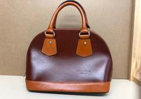 Handpicked from Florence Italy Copper Brown Purse with Caramel Accents 202//143