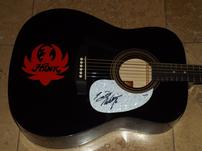 Hank Williams Jr Signed Guitar 202//151